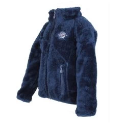 Blouson Polaire FARIANE Marine -Vêtements d'hiver - maintenant ! blouson polaire fille fariane marine2 1 1