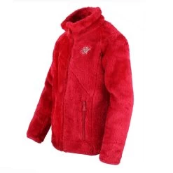 Blouson Polaire FARIANE Rouge -Vêtements d'hiver - maintenant ! blouson polaire fille fariane rouge2 1 1