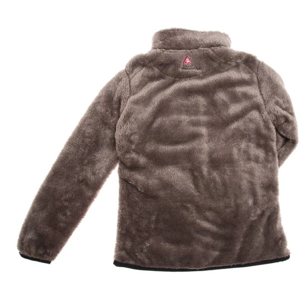 Blouson Polaire Garçon ECARIAN1016 Taupe 2 Blouson Polaire Garçon ECARIAN1016 Taupe – Image 2