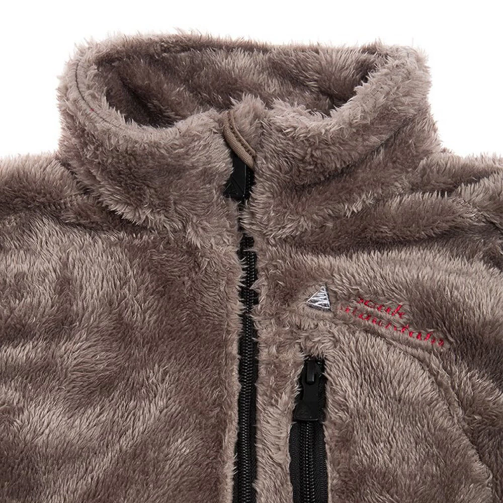 Blouson Polaire Garçon ECARIAN1016 Taupe 3 Blouson Polaire Garçon ECARIAN1016 Taupe – Image 3