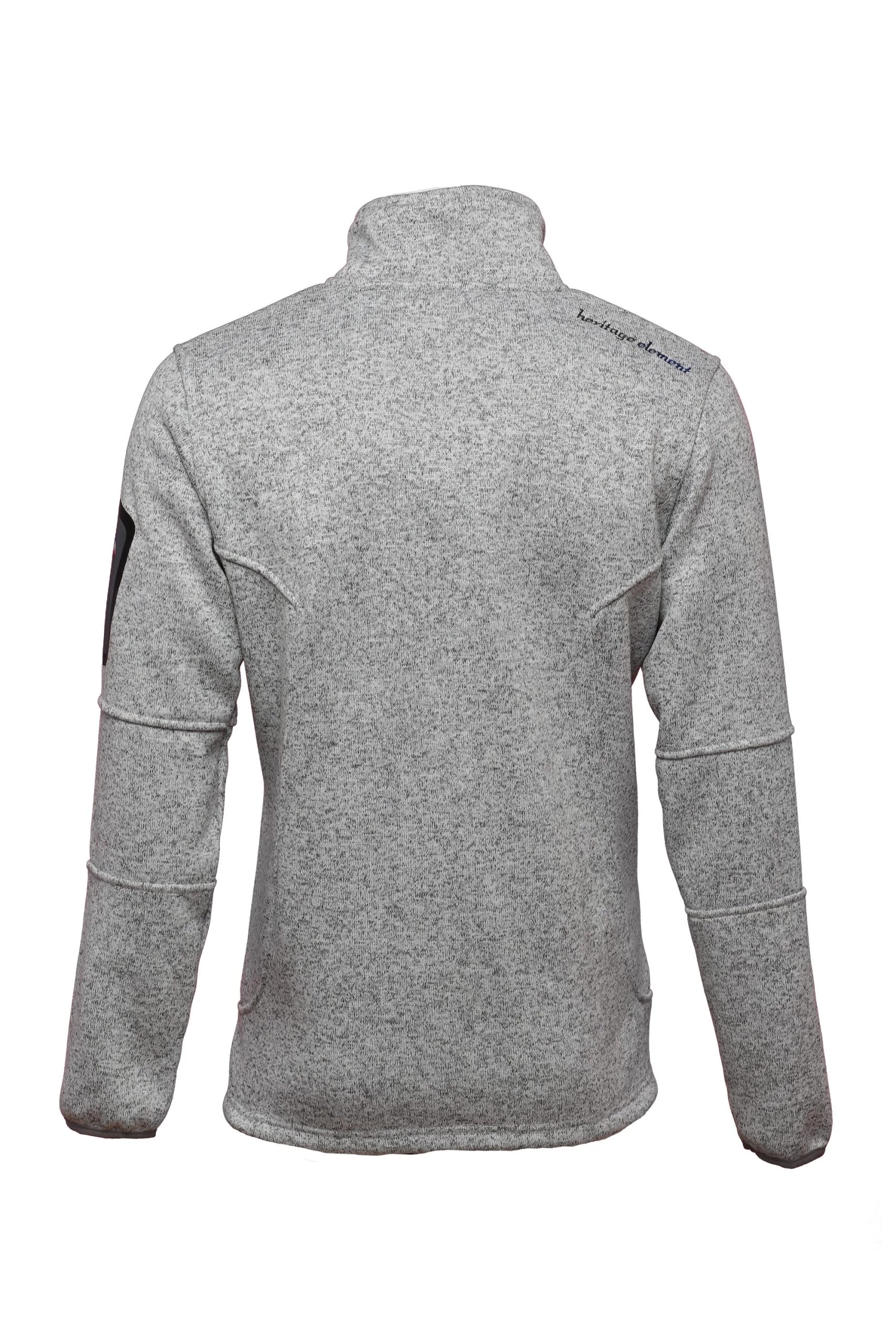Blouson/Sweat Polarshell ECEMAILLO1014 Gris 2 Blouson/Sweat Polarshell ECEMAILLO1014 Gris – Image 2