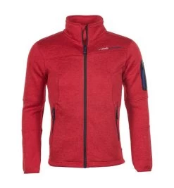 Blouson Polaire Homme CEMAILLO Rouge