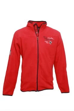 Blouson Polaire Homme CONAC Rouge