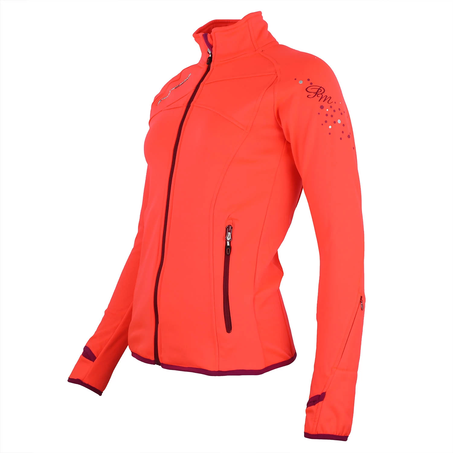 Blouson Polarshell Femme ACLIMATE Corail 3 Blouson Polarshell Femme ACLIMATE Corail – Image 3