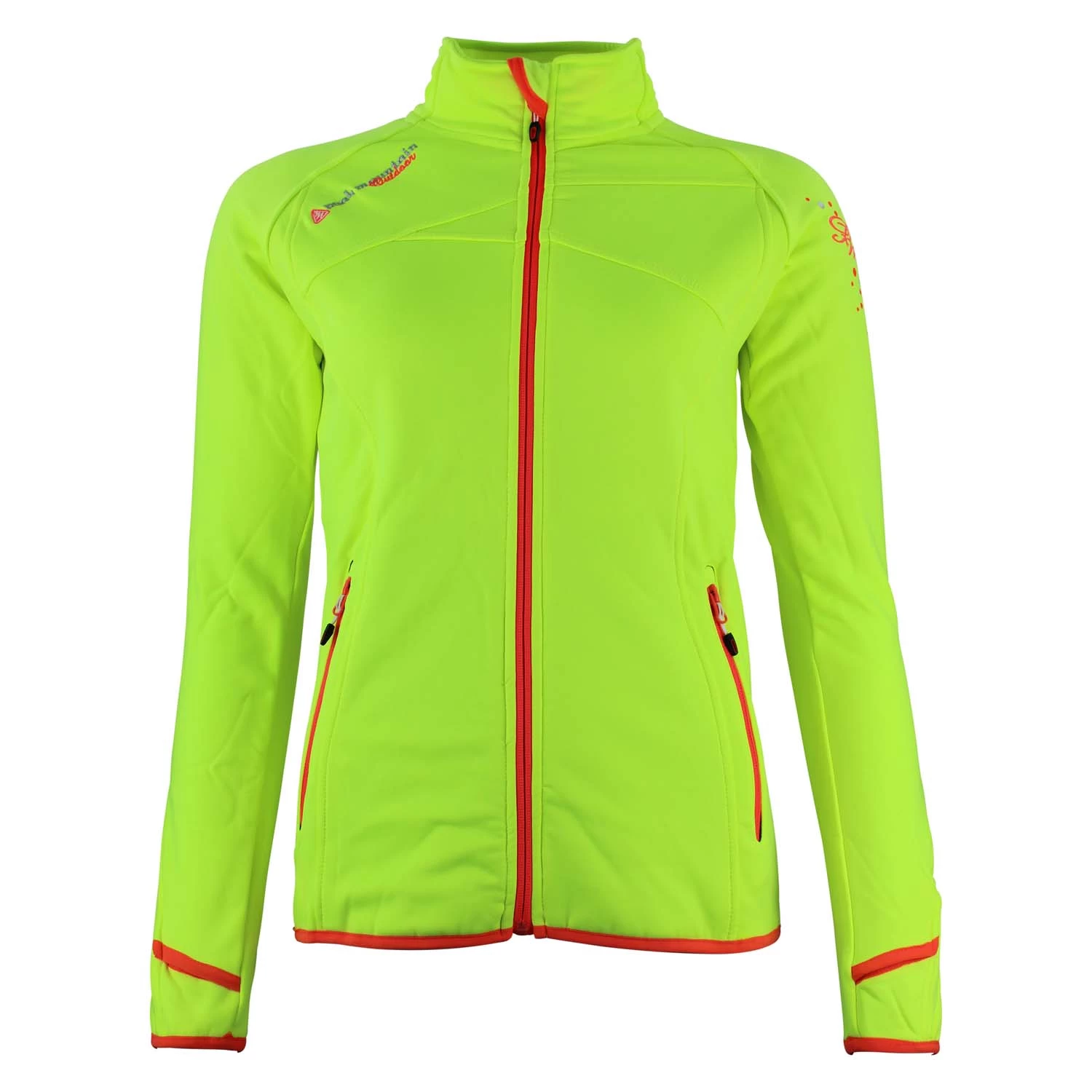 Blouson Polarshell Femme ACLIMATE Jaune 1 Blouson Polarshell Femme ACLIMATE Jaune