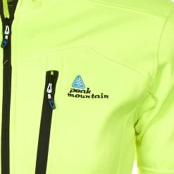 Blouson Polar Shell CAMPUS Jaune -Vêtements d'hiver - maintenant ! blouson polar shell homme caampus jaune2 1