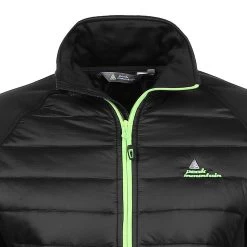 Blouson Polar Shell CALER Noir/vert -Vêtements d'hiver - maintenant ! blouson polar shell homme caler noirvert2 1
