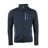 Blouson Polar Shell CANTON Noir/bleu