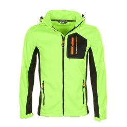 Blouson Polar Shell à Capuche CRISTOL Anis