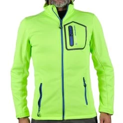 Blouson Polar Shell CRISTOM Vert
