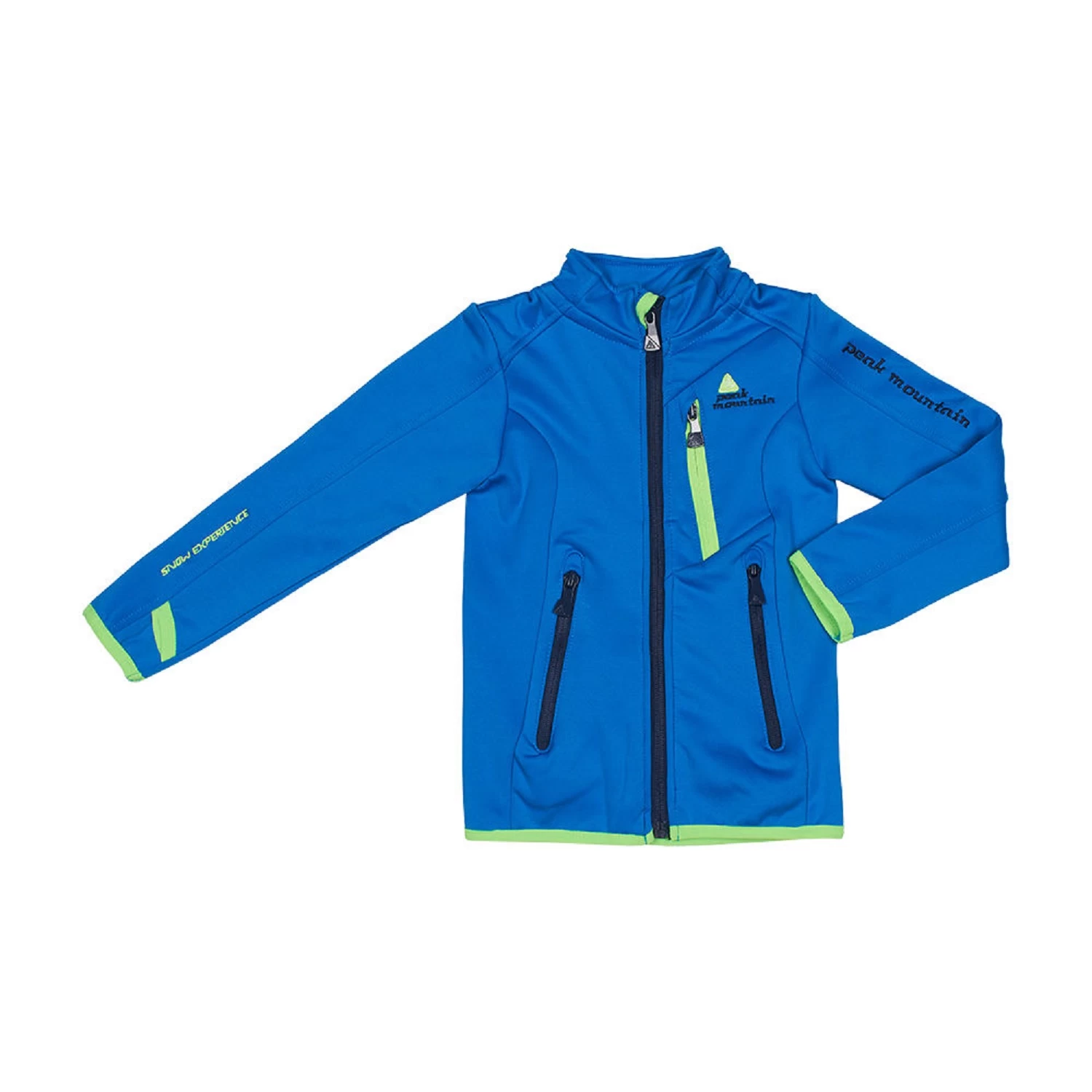 Blouson/Sweat Polarshell ECLIMATE38 Bleu 1 Blouson/Sweat Polarshell ECLIMATE38 Bleu