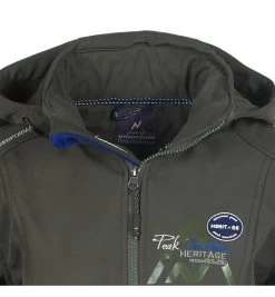 Blouson Softshell Femme AMONT Kaki -Vêtements d'hiver - maintenant ! blouson softshell femme amont kaki2 1