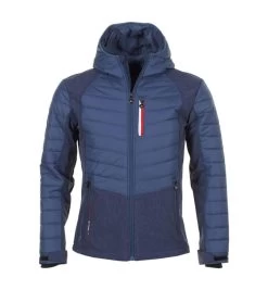 Blouson En Softshell Homme CALENDER Bleu