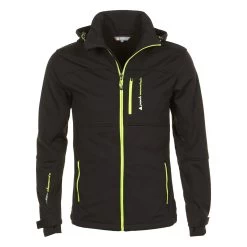 Blouson Softshell ECANNE1016 Noir/jaune