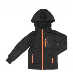 Blouson Softshell ECANNE38 Noir/orange