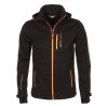 Blouson Softshell CANNE Noir/orange