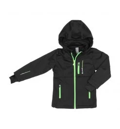 Blouson Softshell ECANNE38 Noir/vert