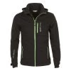 Blouson Softshell CANNE Noir/vert