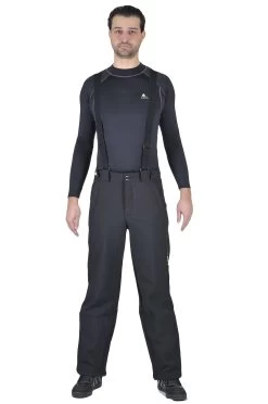 Pantalon De Ski CESOFT Softshell Noir