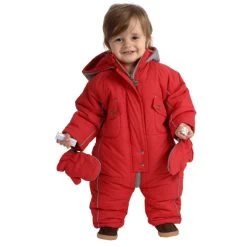 Combinaison De Ski Bébé Garçon LAPS Rouge