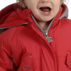 Combinaison De Ski Bébé Garçon LAPS Rouge -Vêtements d'hiver - maintenant ! combinaison de ski bebe laps rouge3