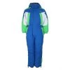 Combinaison De Ski Garçon EPLEM38 Bleu/anis
