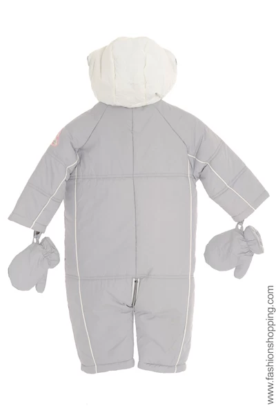 Combinaison Bébé Fille BAFIE Gris 2 Combinaison Bébé Fille BAFIE Gris – Image 2