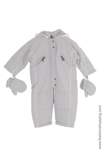 Combinaison Bébé Fille BAFIE Gris 1 Combinaison Bébé Fille BAFIE Gris