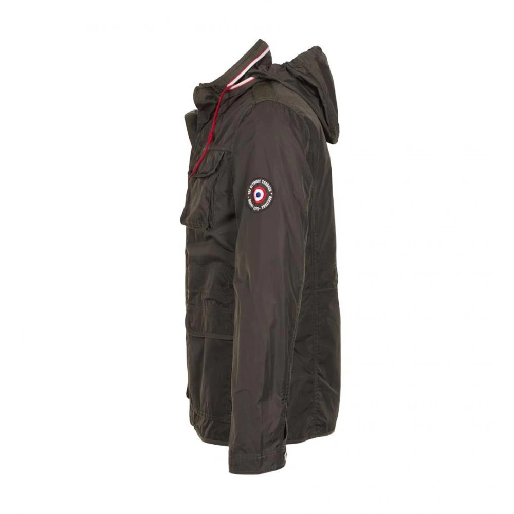Parka Légère Homme CLOVA Kaki (du M Au XXL) 2 Parka Légère Homme CLOVA Kaki (du M Au XXL) – Image 2