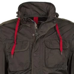 Parka Légère Homme CLOVA Kaki (du M Au XXL) 7 Parka Légère Homme CLOVA Kaki (du M Au XXL) -Vêtements d'hiver - maintenant ! coupe vent homme clova kaki3 1