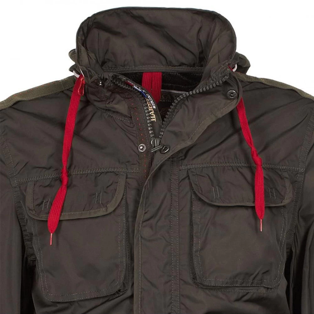 Parka Légère Homme CLOVA Kaki (du M Au XXL) 4 Parka Légère Homme CLOVA Kaki (du M Au XXL) – Image 4