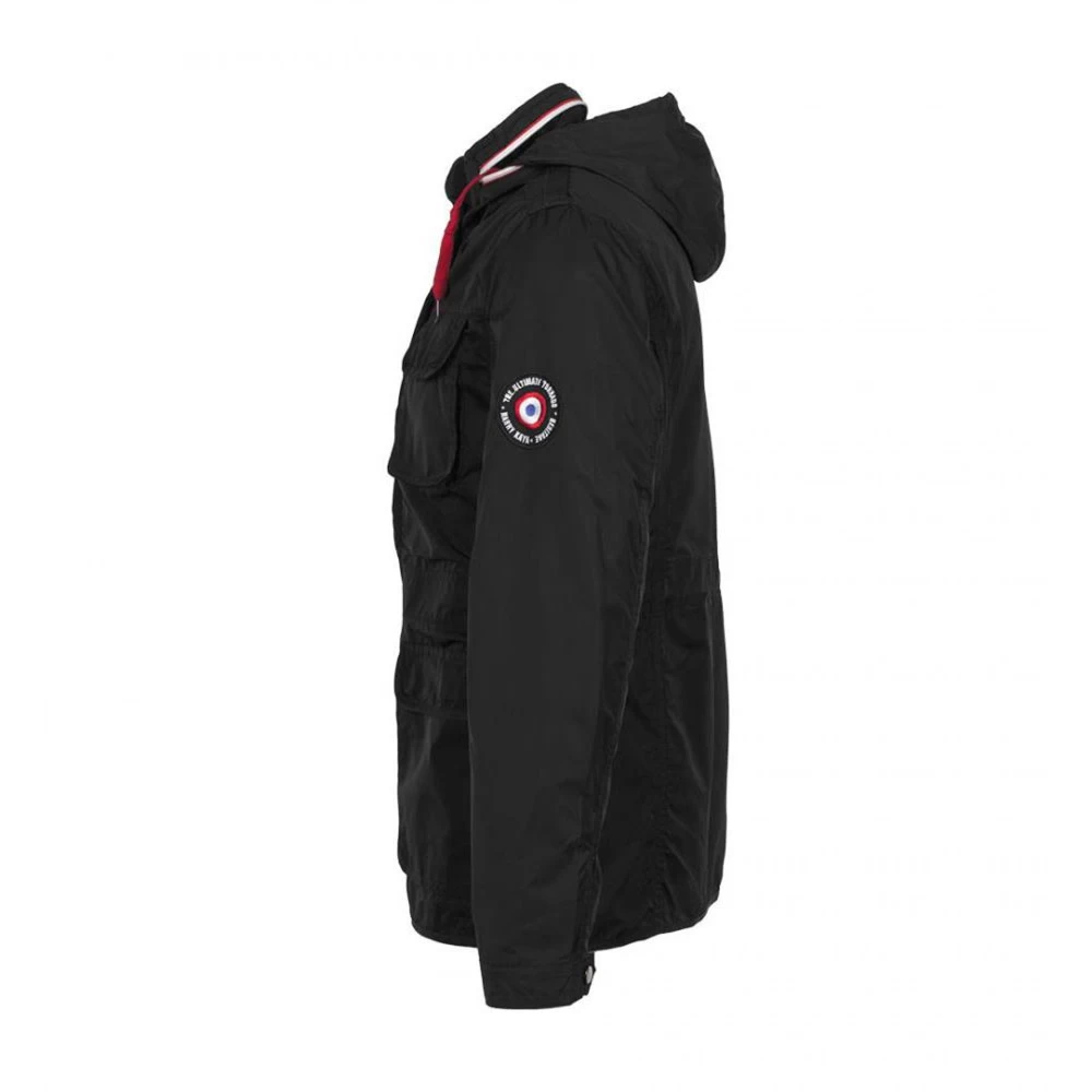 Parka Légère Homme CLOVA Noir (du M Au XXL) 2 Parka Légère Homme CLOVA Noir (du M Au XXL) – Image 2