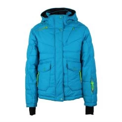 Doudoune De Ski GANNECY Turquoise