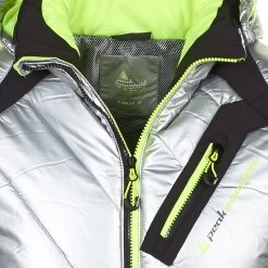 Doudoune De Ski Homme CILVER Argent/noir -Vêtements d'hiver - maintenant ! doudoune de ski homme cilver argent2 1