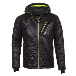 Doudoune De Ski Homme CYBRID Noir/jaune