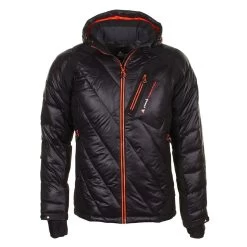 Doudoune De Ski Homme CYBRID Noir/orange