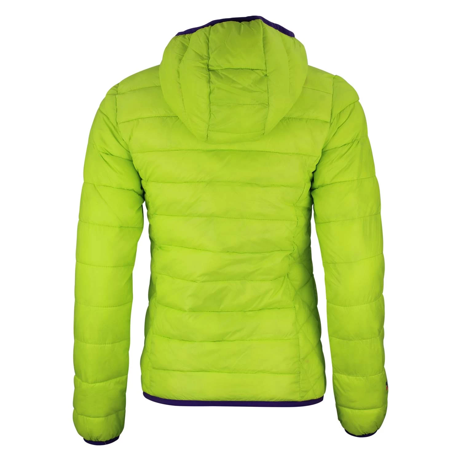 Doudoune Fine Fille à Capuche GALISEO Anis 2 Doudoune Fine Fille à Capuche GALISEO Anis – Image 2