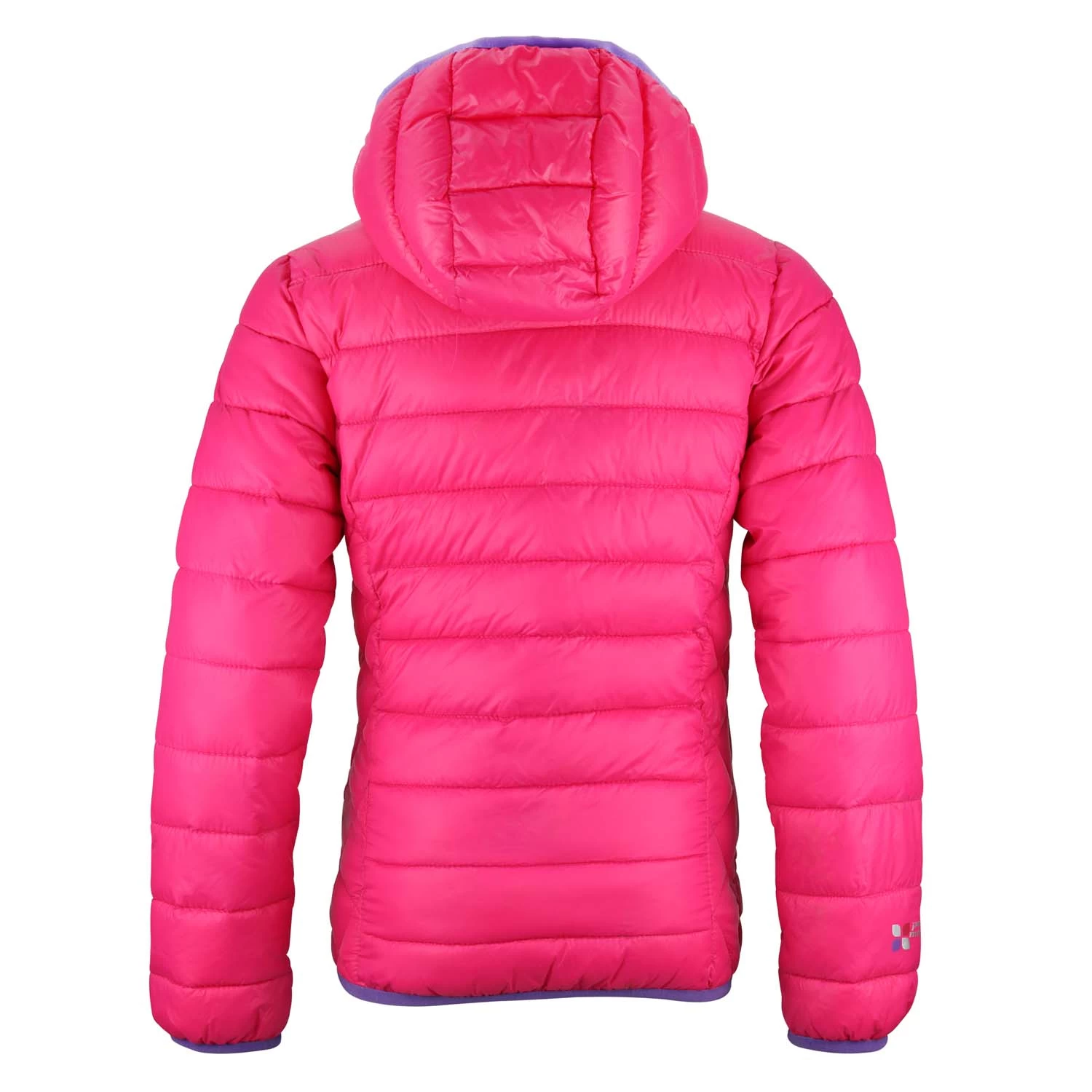 Doudoune Fine Fille à Capuche GALISEO Fushia 2 Doudoune Fine Fille à Capuche GALISEO Fushia – Image 2