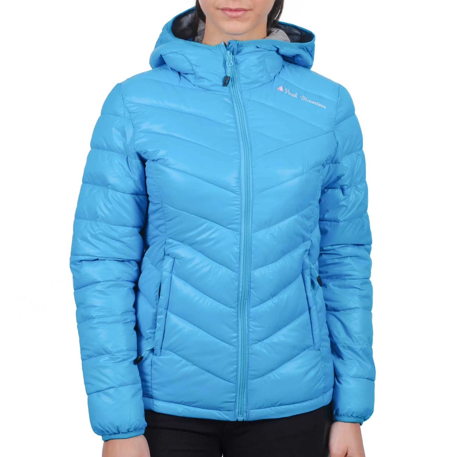 Doudoune Legère Fille GANSEO Bleu 1 Doudoune Legère Fille GANSEO Bleu