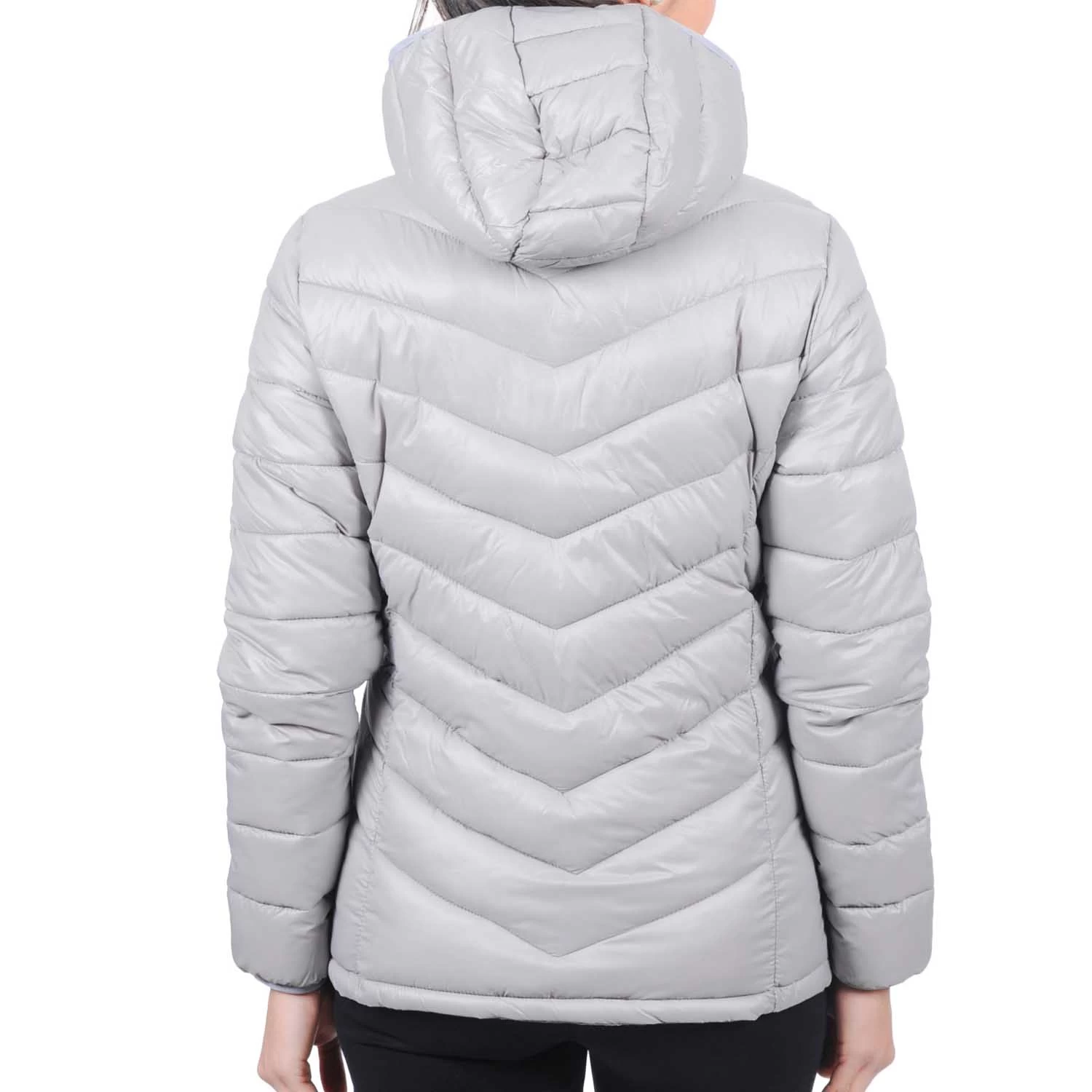 Doudoune Legère Fille GANSEO Gris 2 Doudoune Legère Fille GANSEO Gris – Image 2