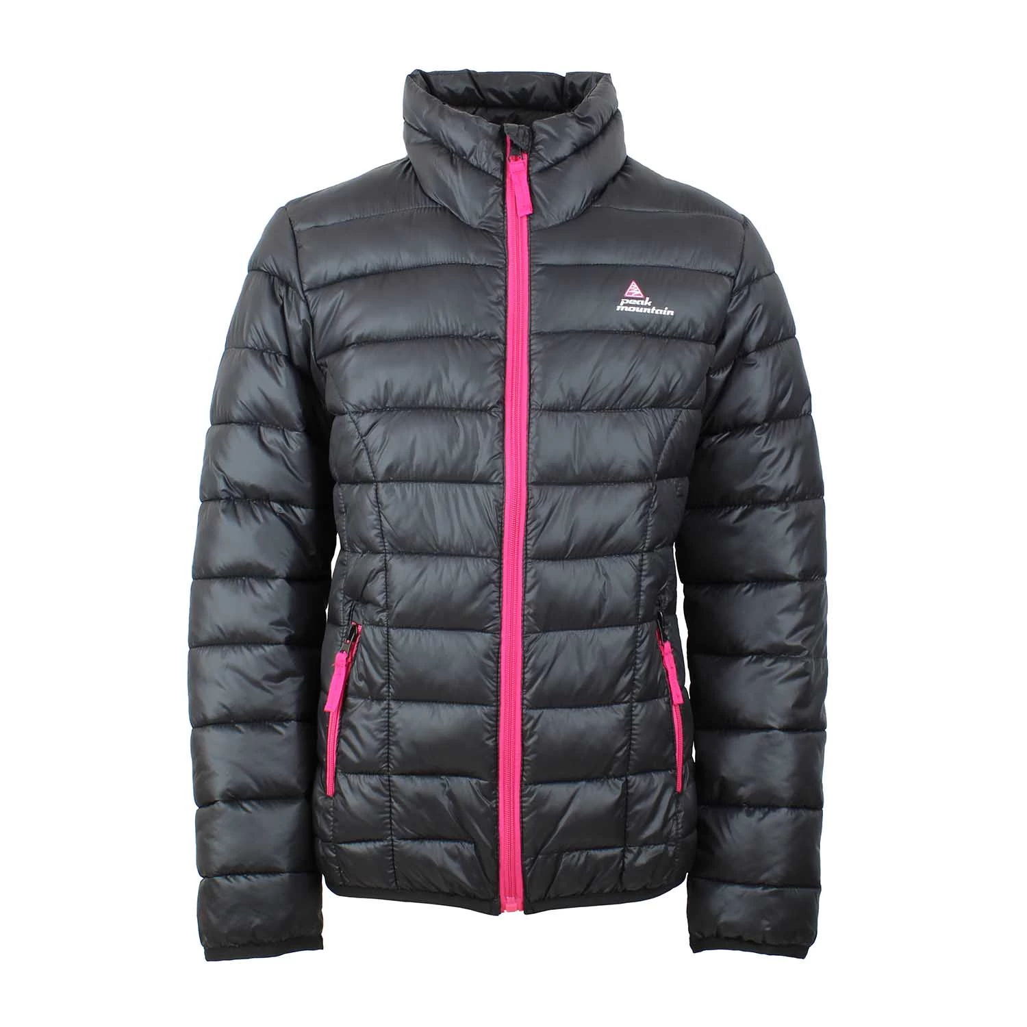 Doudoune Fine Fille GARO Noir 1 Doudoune Fine Fille GARO Noir