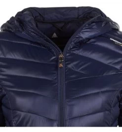 Doudoune Femme ANSEONE Marine -Vêtements d'hiver - maintenant ! doudoune fine femme avec capuche anseone marine2 1