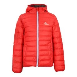Doudoune Légère à Capuche Garçon ECENSEO1016 Rouge
