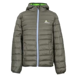 Doudoune Légère à Capuche Garçon ECENSEO1016 Taupe