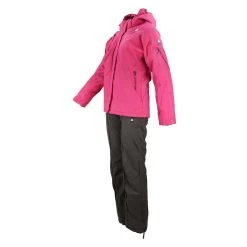 Ensemble De Ski Femme AZLY Fuchsia/marron -Vêtements d'hiver - maintenant ! ensemble de ski femme azly rose 1 1