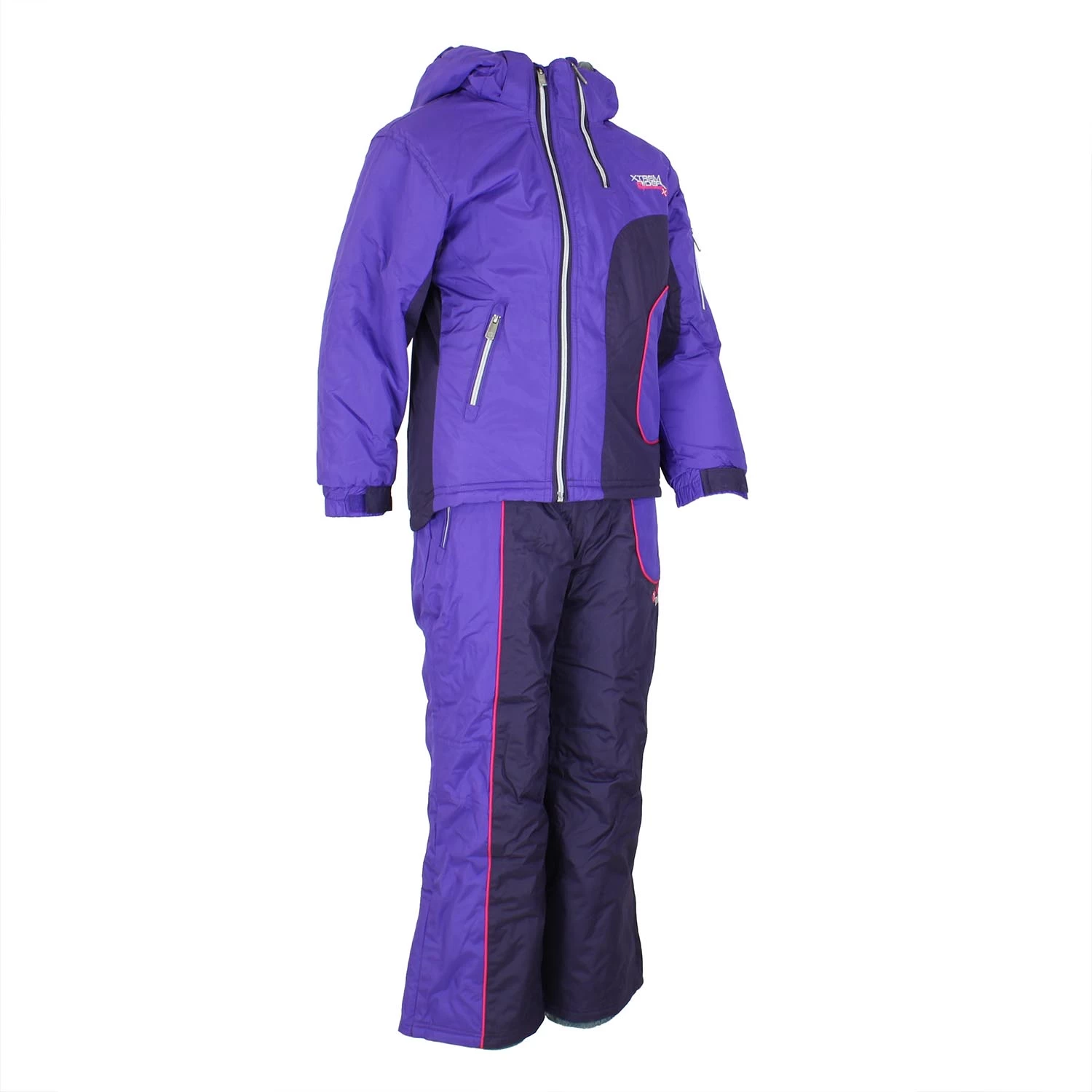 Ensemble De Ski Fille FLANA Violet 4 Ensemble De Ski Fille FLANA Violet – Image 4