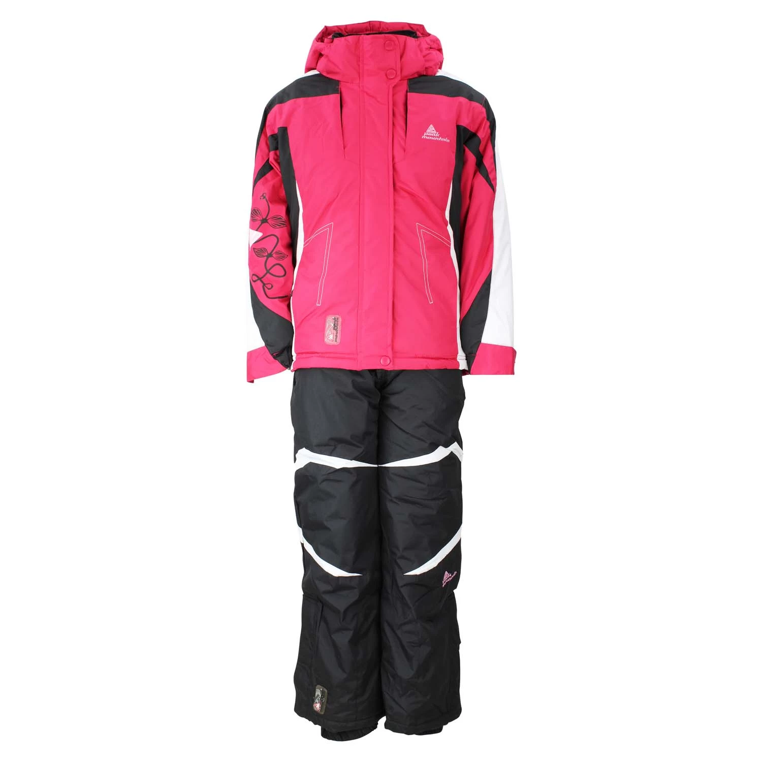 Ensemble De Ski GILIA Fushia/noir 1 Ensemble De Ski GILIA Fushia/noir