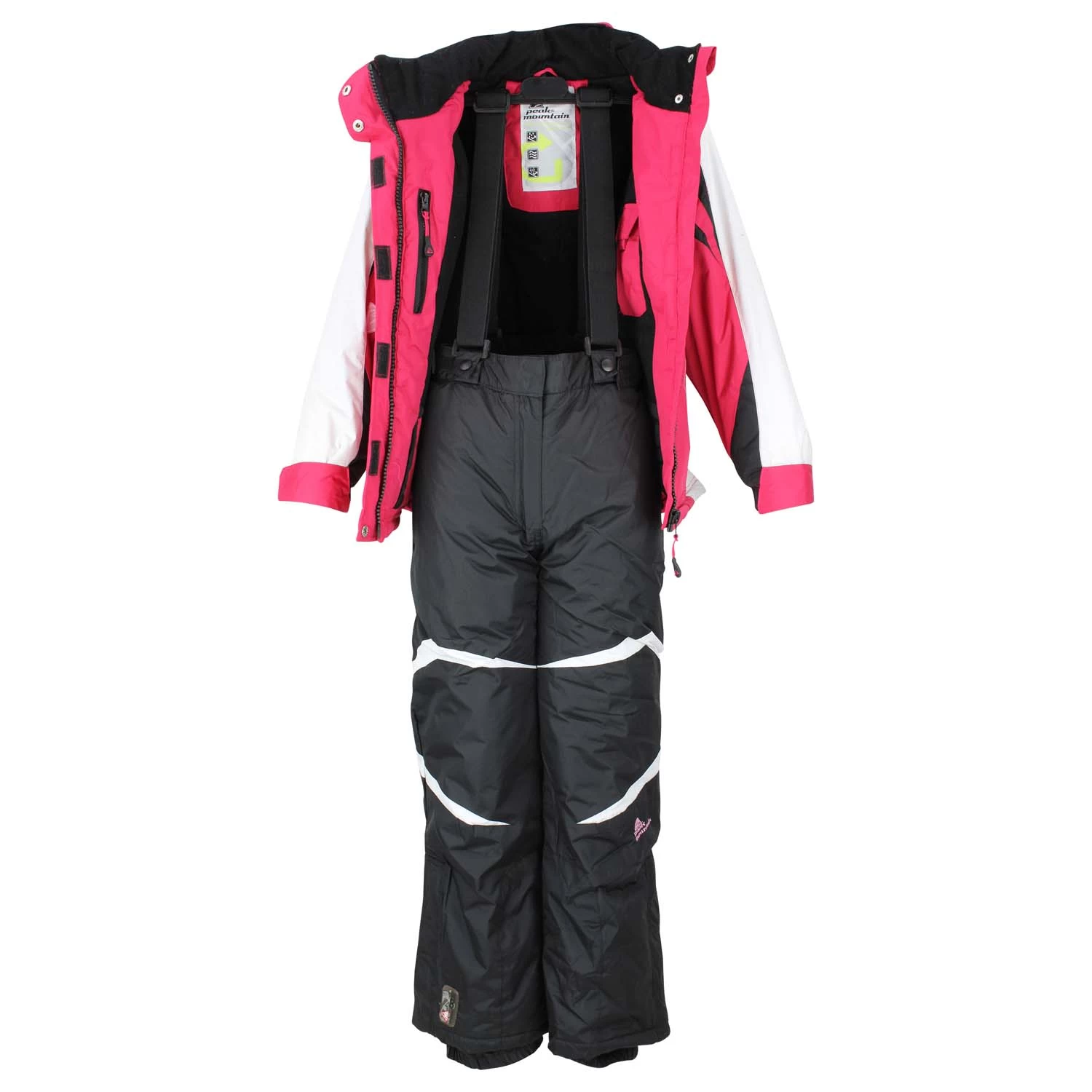 Ensemble De Ski GILIA Fushia/noir 3 Ensemble De Ski GILIA Fushia/noir – Image 3