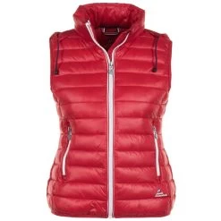 Doudoune Sans Manches Femme ACOTAC Rouge