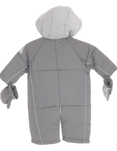 Combinaison De Ski Bébé Garçon LAPS Gris 2 Combinaison De Ski Bébé Garçon LAPS Gris – Image 2